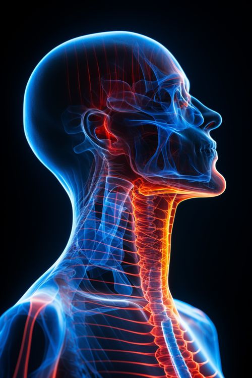 医疗科技骨科关节颈椎疾病摄影图片 摄影